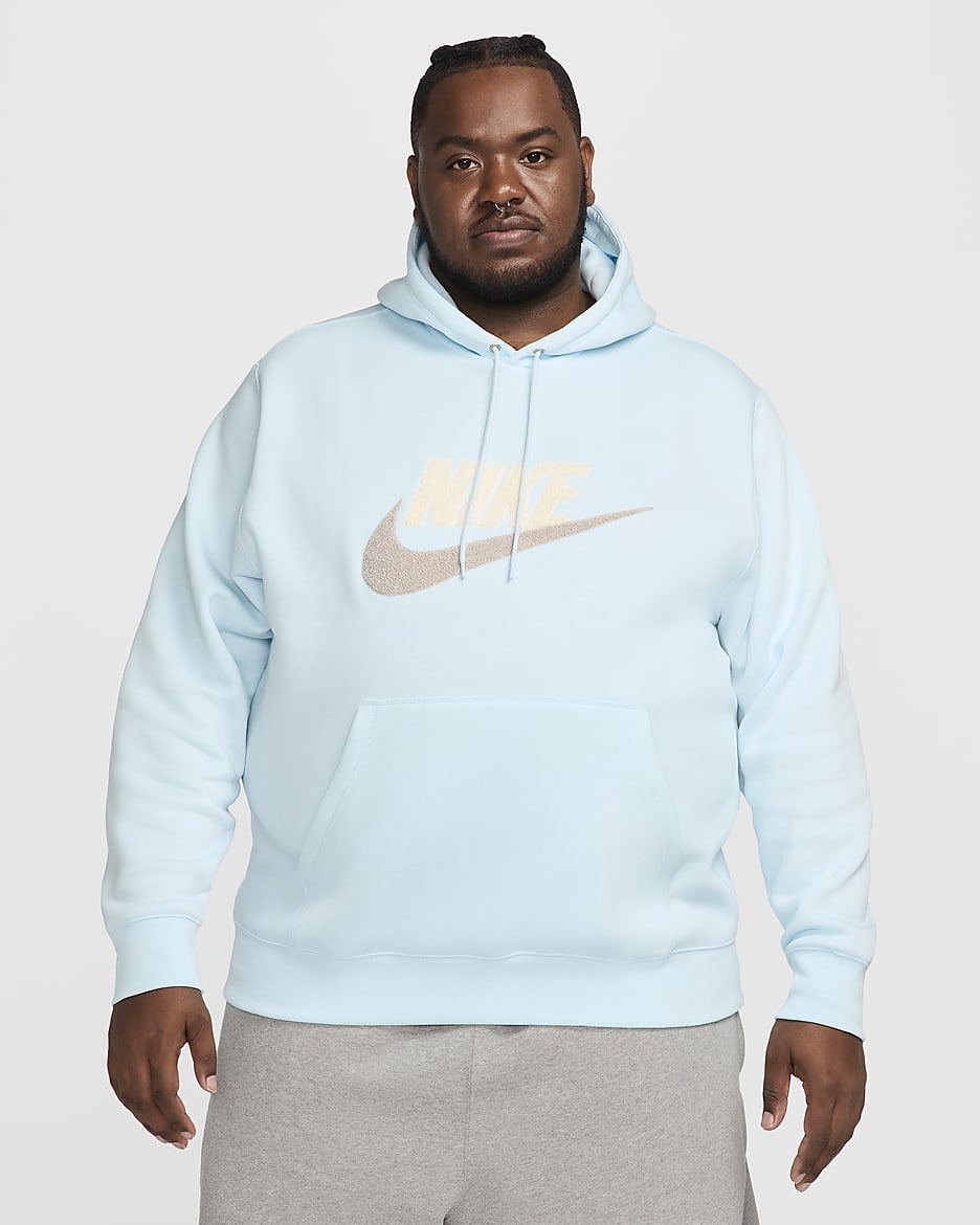 Baby blue nike hoodie on sale